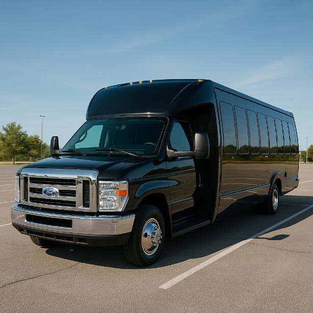 College Station Coach Bus Service 18 Passenger Minibus