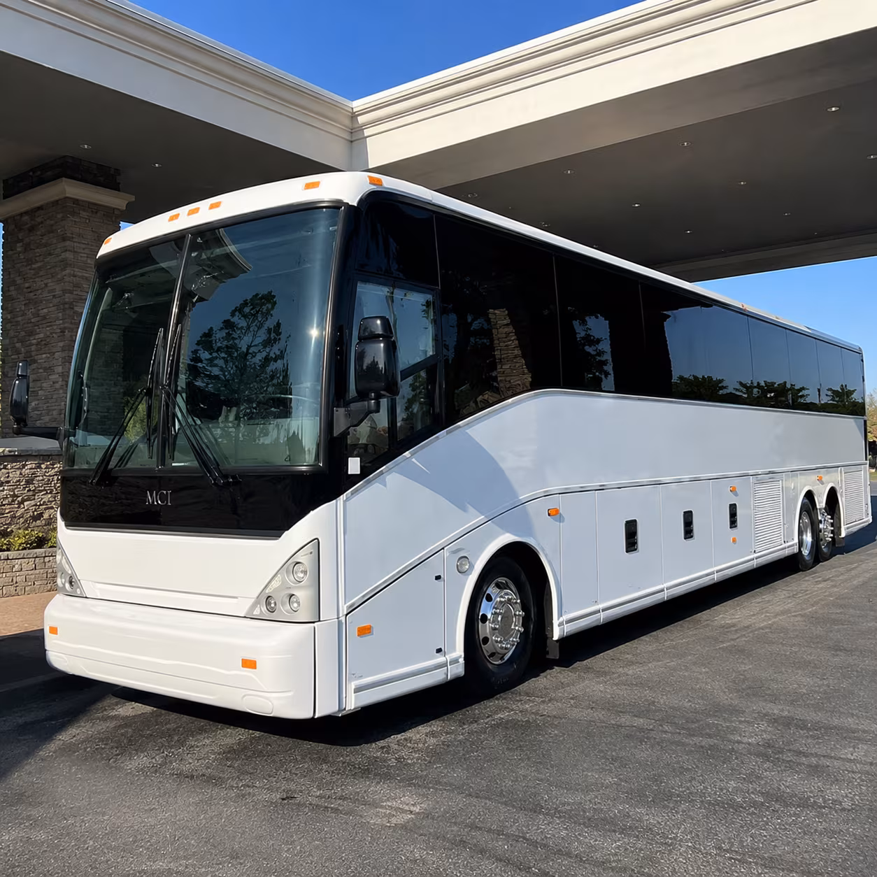 bus rental options for college station trips