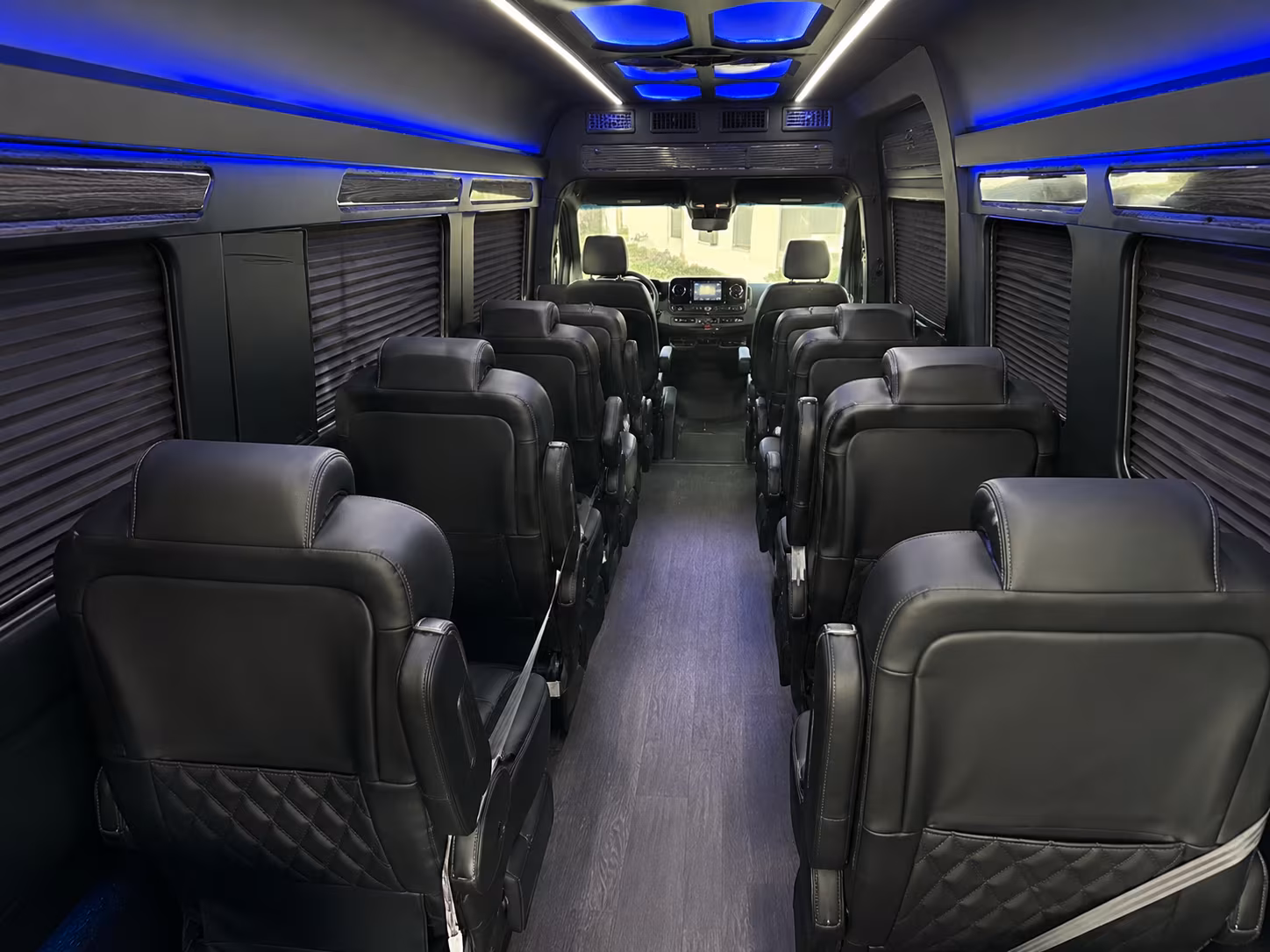college station employee transportation onboard seating