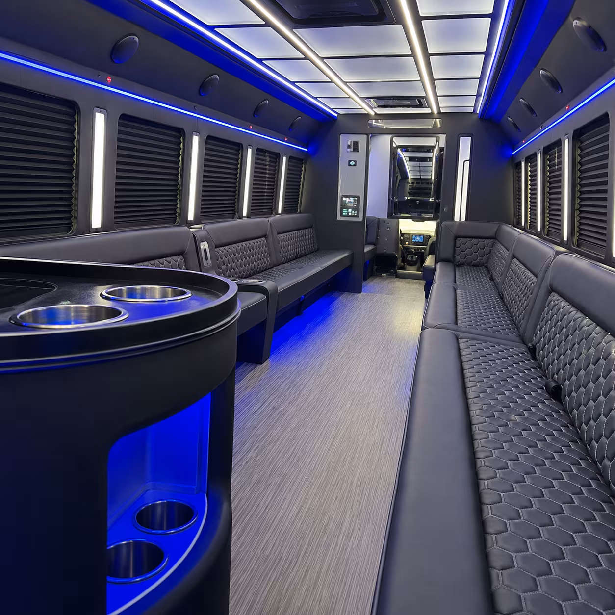 college station party bus rentals inside