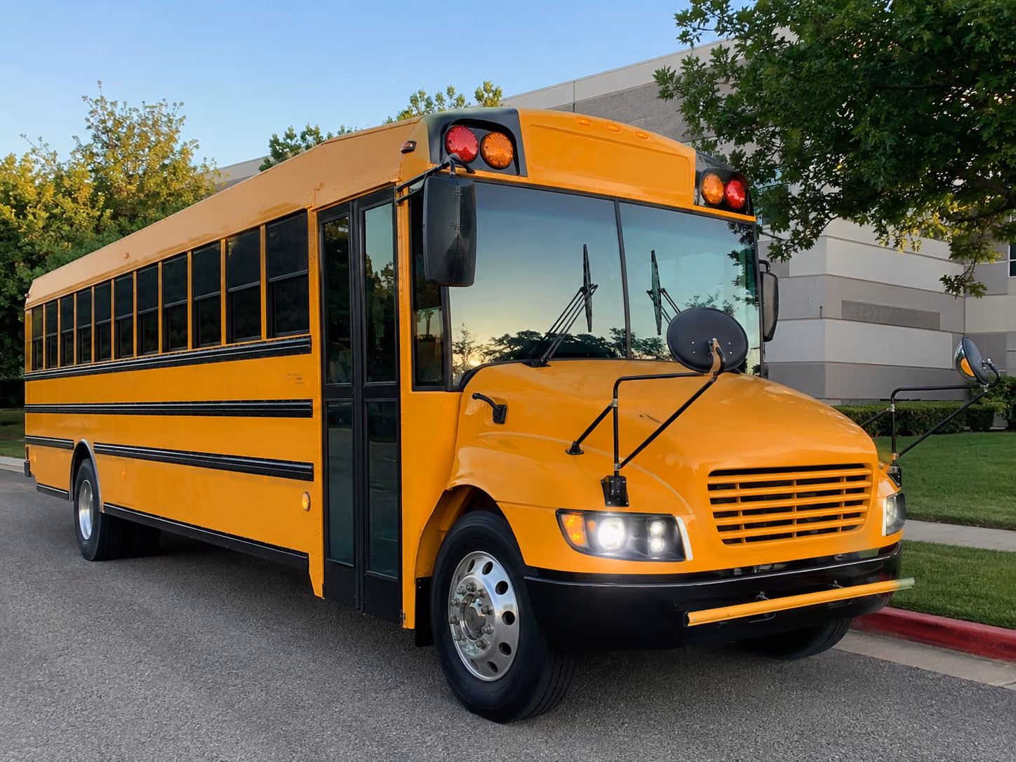 college station school bus